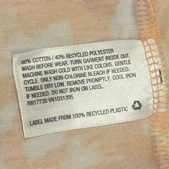 Cat & Jack Yellow Floral Tie Dye Sleeveless Sundress Girl’s Size XL (14/16) - Picture 7 of 7